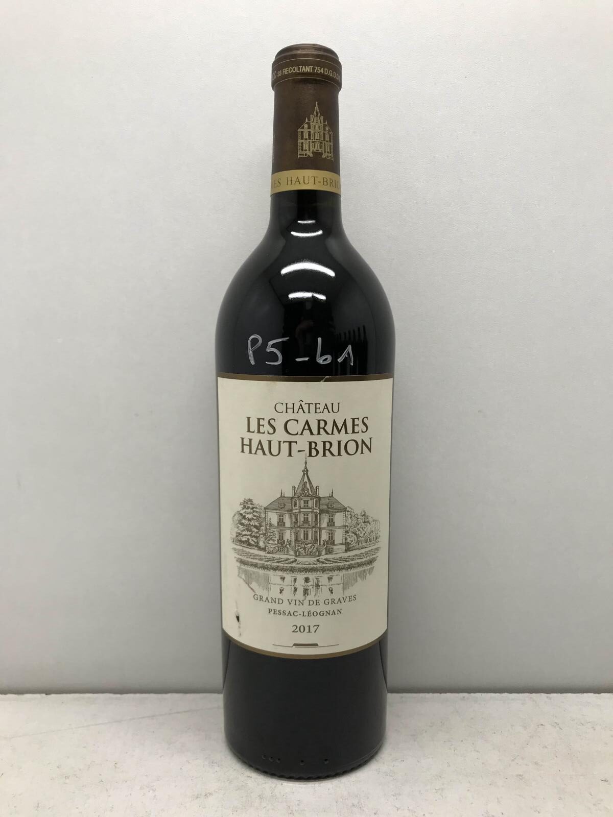 CARMES HAUT BRION PESSAC LEOGNAN ROUGE ROUGE 2017 Selection Sommelier