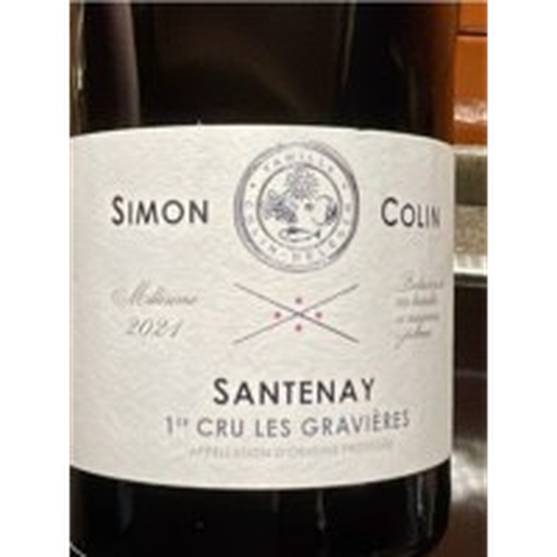 Colin Simon - Santenay Gravieres - Rouge - 2022