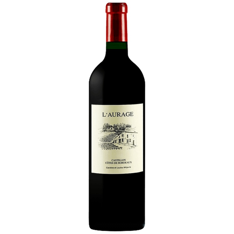 Domaine De L'Aurage - Castillon-Cotes De Bordeaux - Rouge - 2022