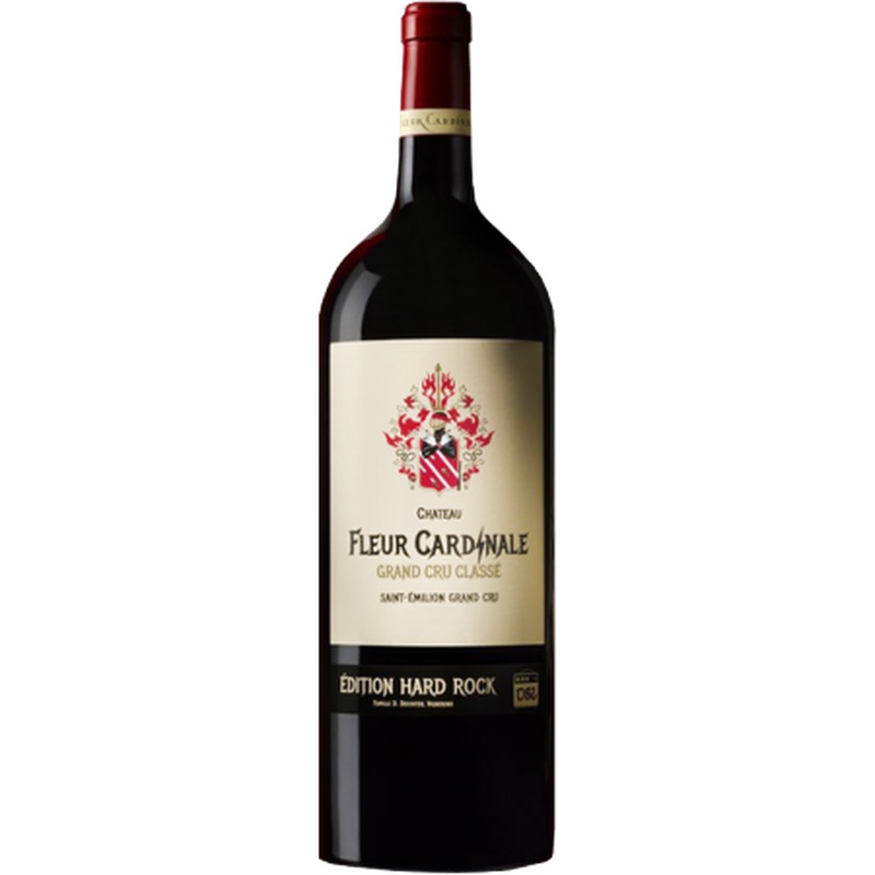 Fleur Cardinale Hard Rock Edition - Saint Emilion Gcc - Rouge - 2018 1500 Ml
