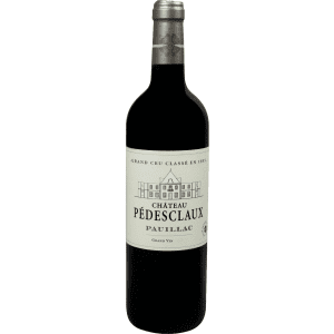 Le PEDESCLAUX : un vin produit avec des cépages nobles
