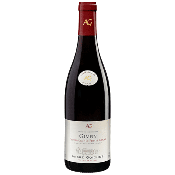 Origine et caractéristiques du vin ANDRE GOICHOT GIVRY 1ER CRU LE PIED DE CHAUME ROUGE