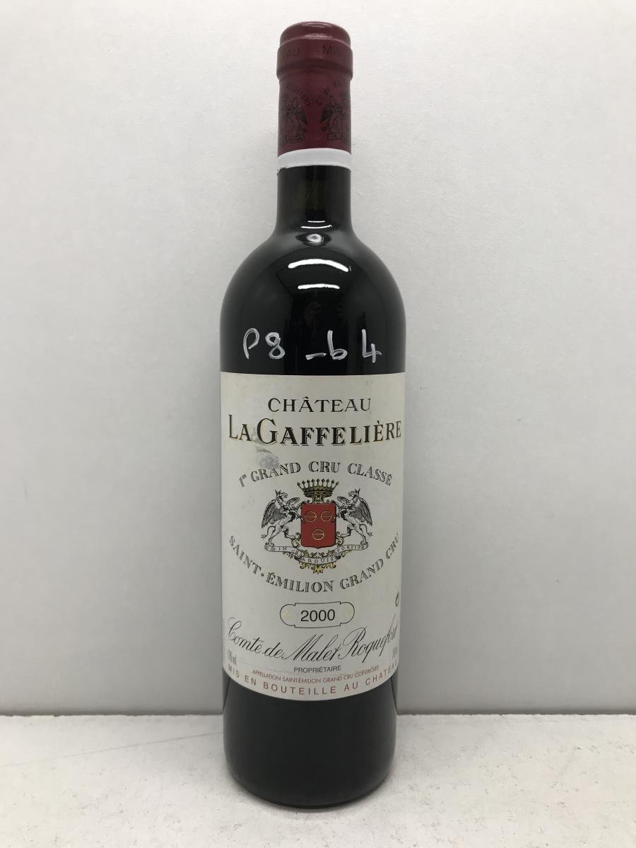 GAFFELIERE SAINT-EMILION GRAND CRU ROUGE 2000 - Selection Sommelier