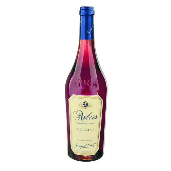 Le DOMAINE JACQUES TISSOT TROUSSEAU Rouge : un vin rouge d'appellation TROUSSEAU raffiné