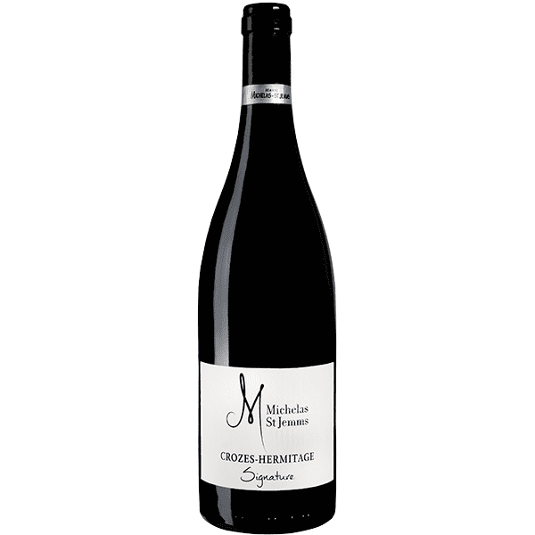 Le vin rouge CROZES HERMITAGE SIGNATURE du Domaine Michelas St Jemms