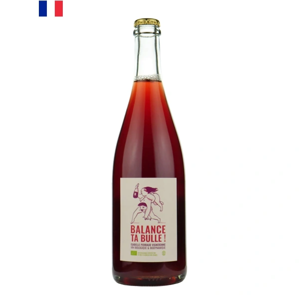 Le vin ISABELLE & BRUNO PERRAUD PET'NAT BALANCE TA BULLE Rose