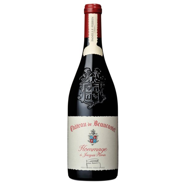 Le BEAUCASTEL CHATEAUNEUF DU PAPE HOMMAGE A JACQUES PERRIN ROUGE