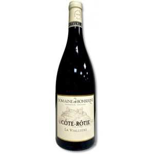 Le vin rouge Côte Rotie La Viallière du Domaine de Bonserine est une appellation de la région de la Rhône. Ce vin est un savant mélange de Syrah et de Viognier