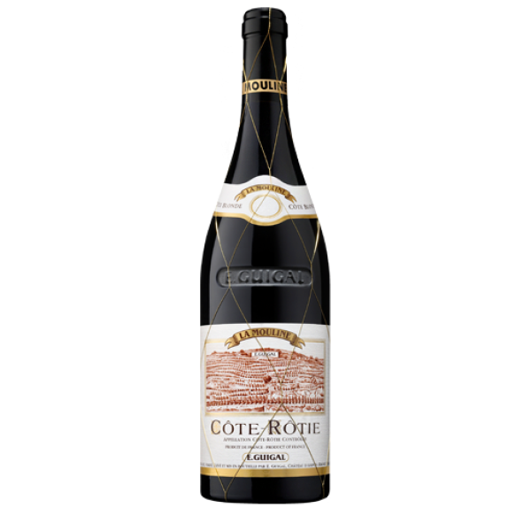 Le vin rouge GUIGAL COTE ROTIE LA MOULINE ROUGE