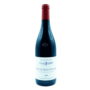 JULIEN COTE DE NUITS VILLAGES RGE ROUGE : un vin rouge de Bourgogne traditionnel
