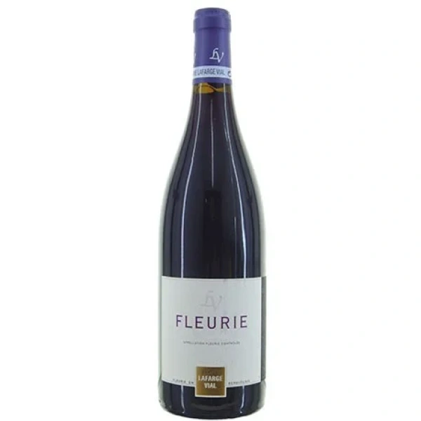 Le vin rouge LAFARGE-VIAL FLEURIE ROUGE
