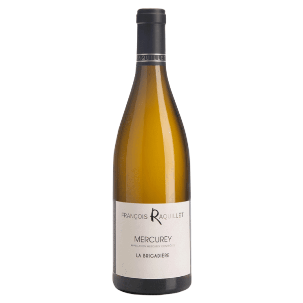 RAQUILLET F MERCUREY BLC LA BRIGADIERE BLANC : un vin blanc sec de Bourgogne