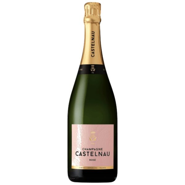 Castelnau Brut Rose - Champagne Rose - Rouge -