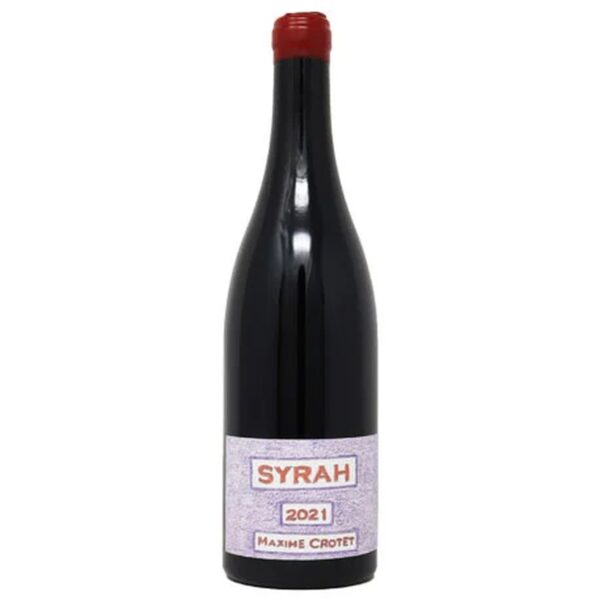 Crotet Maxime - Vin De France Syrah - Rouge - 2021