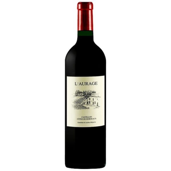 Domaine De L'Aurage - Castillon Cotes De Bordeaux - Rouge - 2021