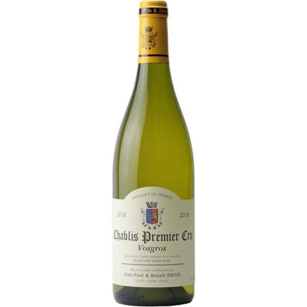 Droin Jean-Paul & Benoit - Chablis Vosgros - Blanc - 2021